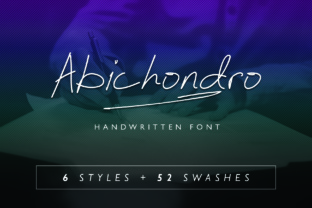 Abichondro Script: A Natural Signature Font for Brands