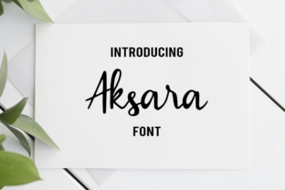 Aksara: The Script Font for Scroll-Stopping Visuals