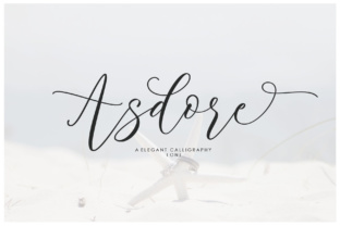Asdore Font: Elevate Your Brand with Elegant Script