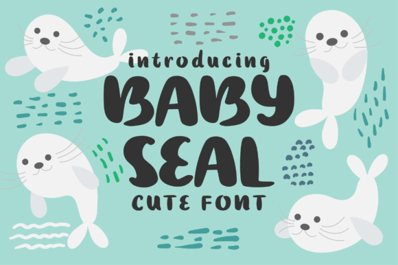 Baby Seal: A Charming Script Handwritten Font for Editors