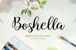 Boshella Script: Elevate Your Brand Typeface