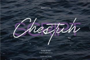 Chestuh Duo Typeface for Editorial Design