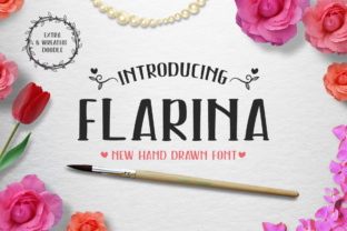 Flarina: The Perfect Hand Drawn Font for Crafters