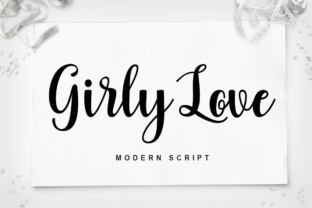 Girly Love Font Review: A Modern Script for Designers