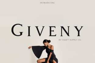 Giveny: The Classy Serif Font for Modern Brands