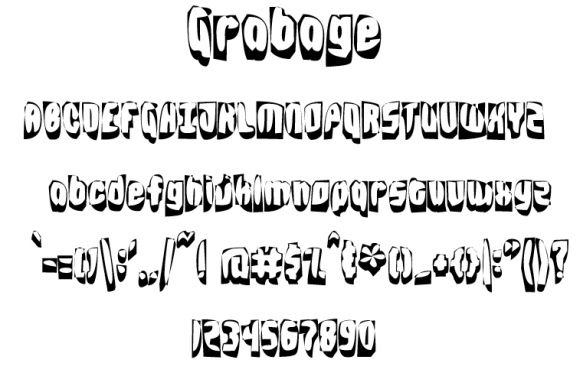 Grabage Font: Playful Type for Bold Campaigns