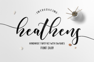 Heathens Script: A Modern Calligraphy Font Review