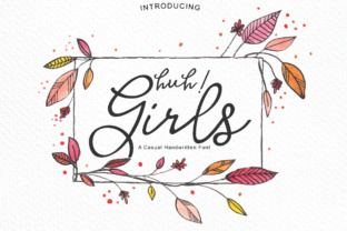 Huh Girls Font for Editorial Design