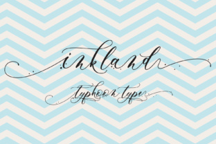 Inkland: An Ornate Script Font for Editorial Design