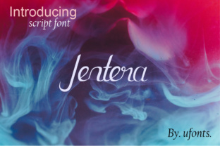 Jentera: A Handwritten Font for Brand Identity