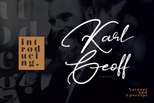 Karl Geoff: A Premium Script Handwritten Font for Elegant Logos