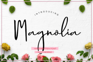 Magnolia Hand: A Sweet Calligraphy Typeface for Modern Branding