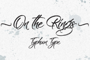 On the Rings Font for Modern Web Design