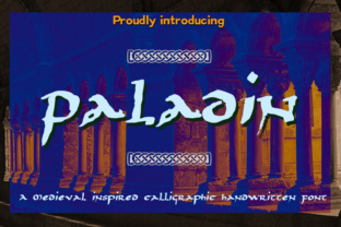 Paladin: A Medieval Calligraphy Font for Editorial Design