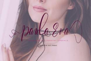 Paula Eva Script Font for Elegant Branding