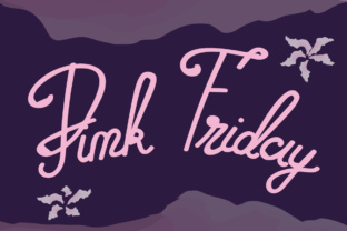 Pink Friday Font for Feminine Branding