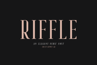 Riffle Font Review: A Modern Serif for Elegant Design