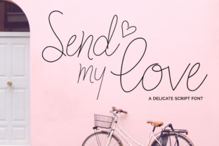 Send My Love Font for Elegant Web Design