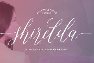 Shirelda Script Font for Elegant Maker Brands