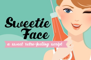 Sweetie Face: A Retro Script Font for Digital Design