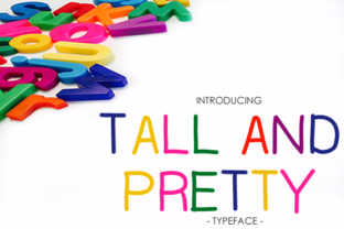 Tall Pretty Font for Handmade Creators